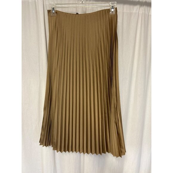 J Crew Pleated pull-on midi skirt BN757, Small - Picture 4 of 5